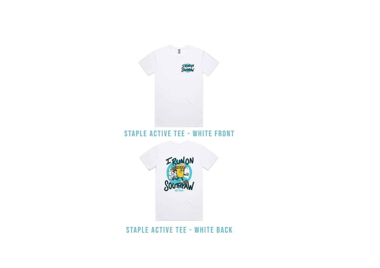 I Run On Southpaw Active Tee