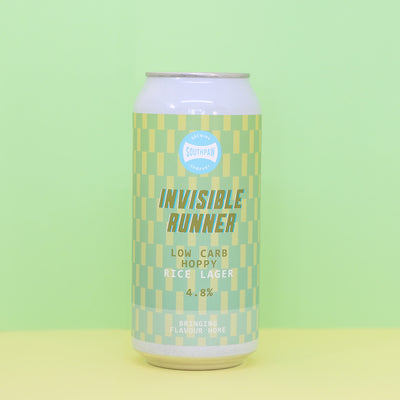 Invisible Runner Low-carb Hoppy Rice Lager 4.8% 440ml