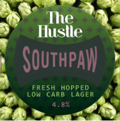 The Hustle Fresh Hopped Low Carb Lager 4.8% 440ml